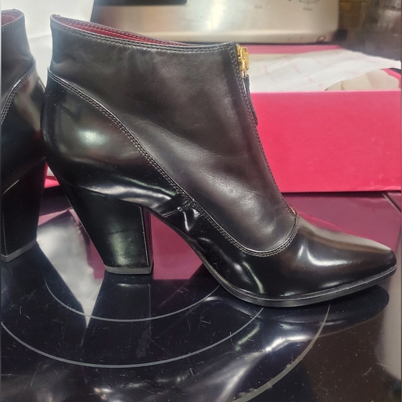 Lella Baldi Ankle Boots, Black Calfskin, Size 36.5, NIB - Picture 8 of 14